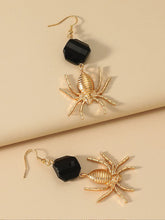 Halloween Spider Pendant Earrings